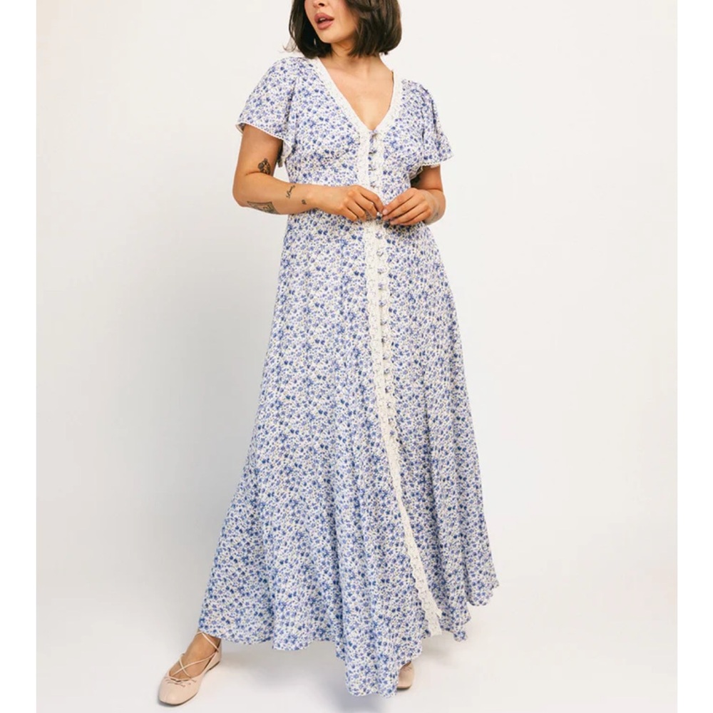 Sweetie Floral Dress - Maxi Dress by Zoco